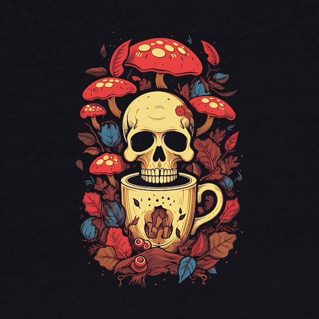 Skull Coffee by Daniac's store